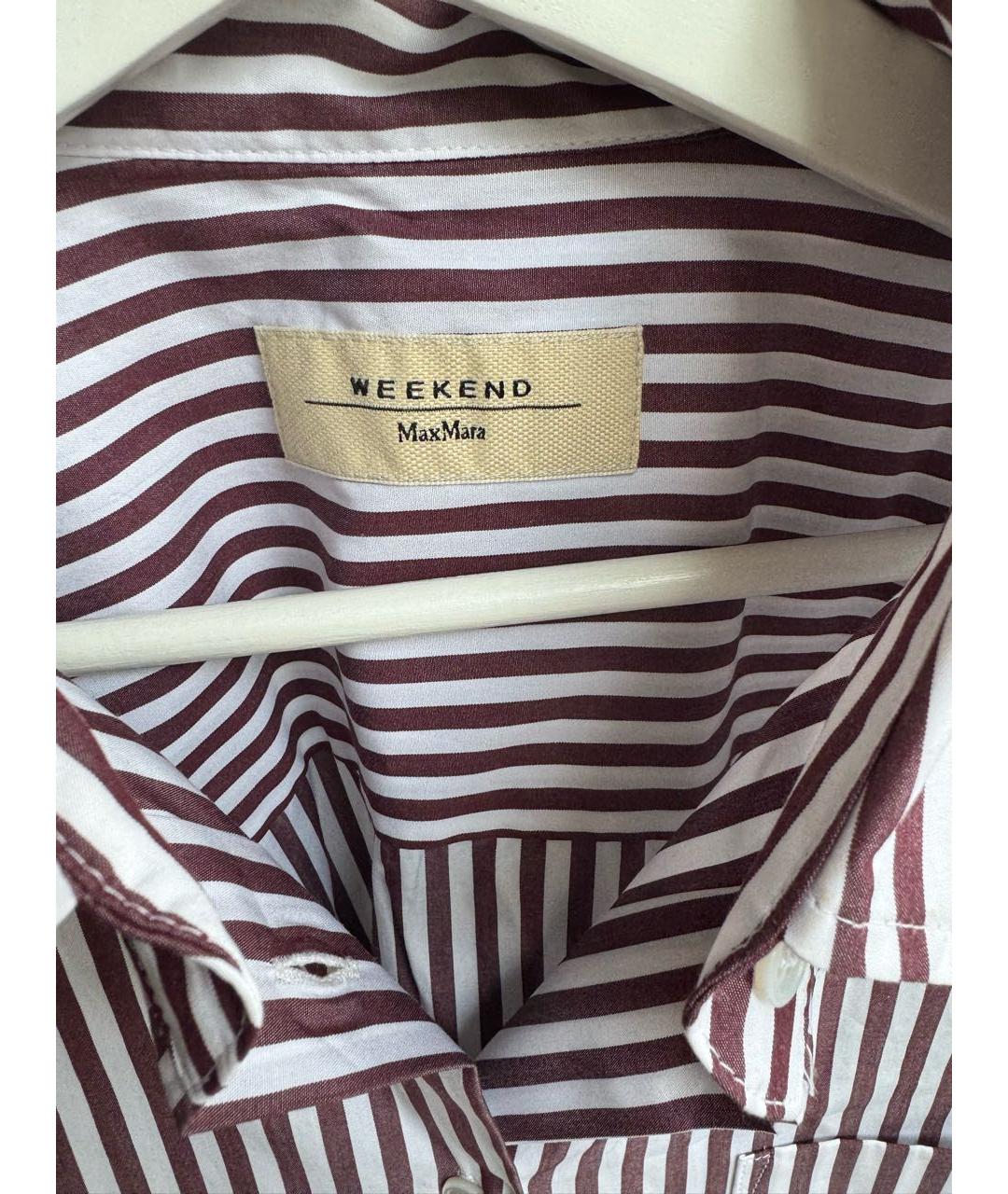 WEEKEND MAX MARA Мульти хлопковая рубашка, фото 4