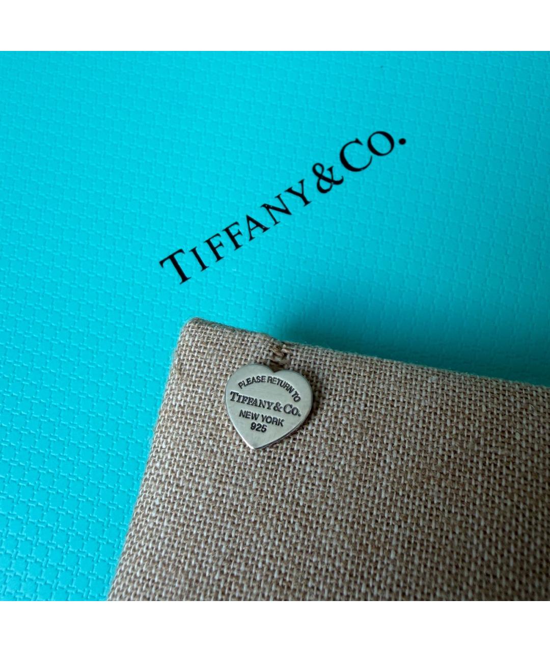 TIFFANY&CO Серебряные серебряные серьги, фото 7