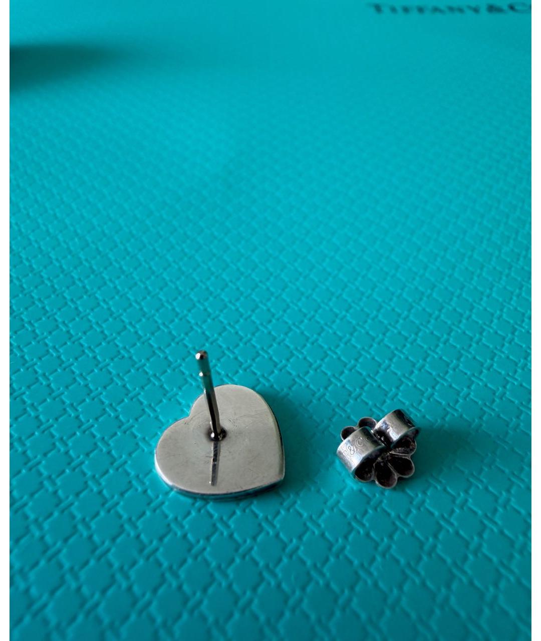 TIFFANY&CO Серебряные серебряные серьги, фото 3