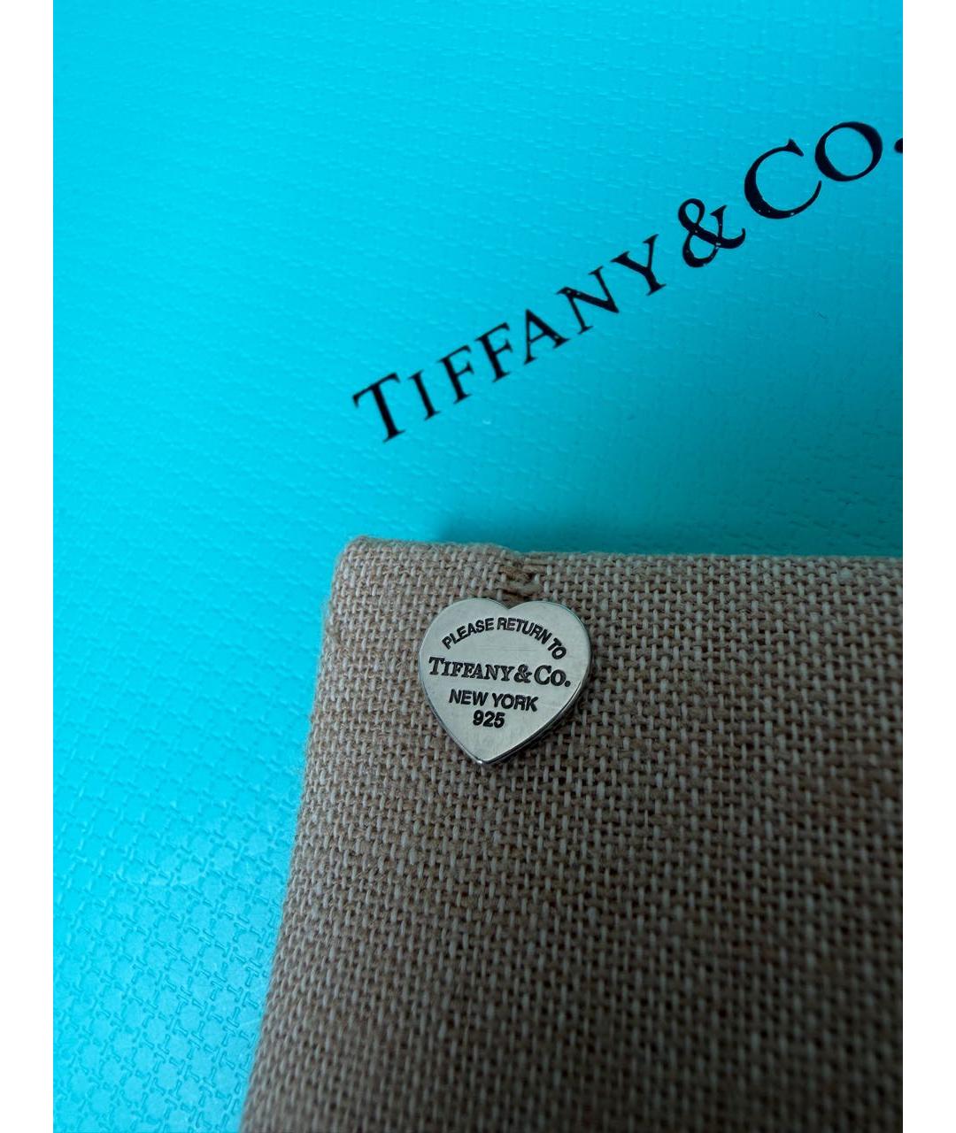 TIFFANY&CO Серебряные серебряные серьги, фото 2