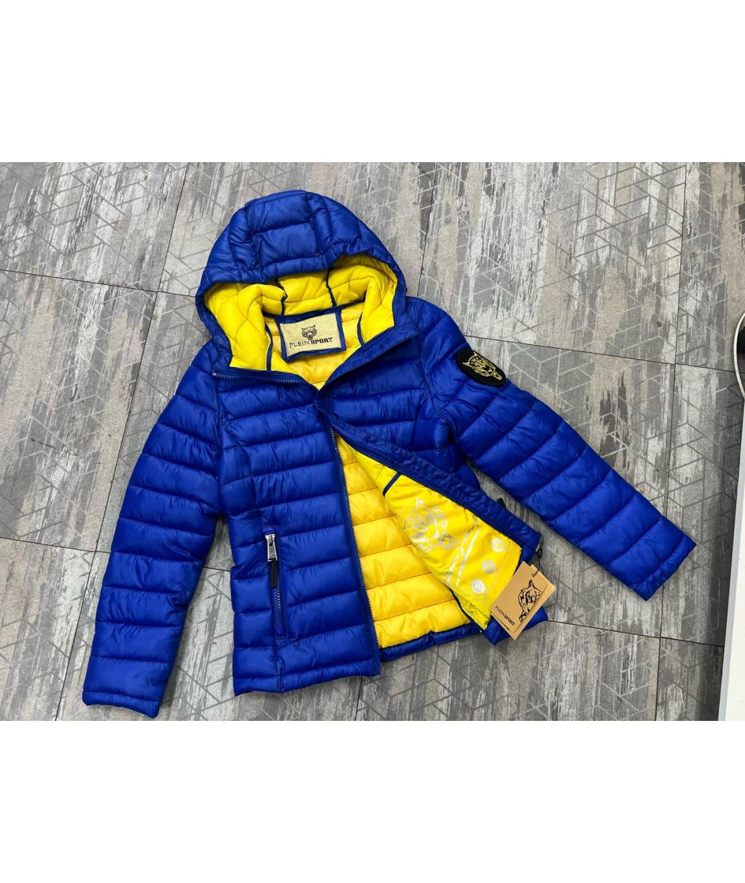 PLEIN SPORT Синяя куртка, фото 6