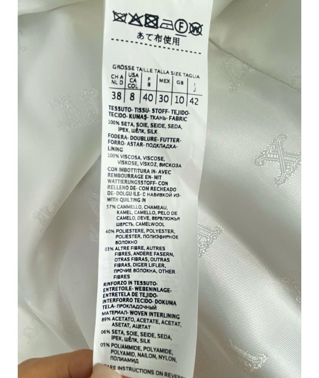 MAX MARA Белый пуховик, фото 6