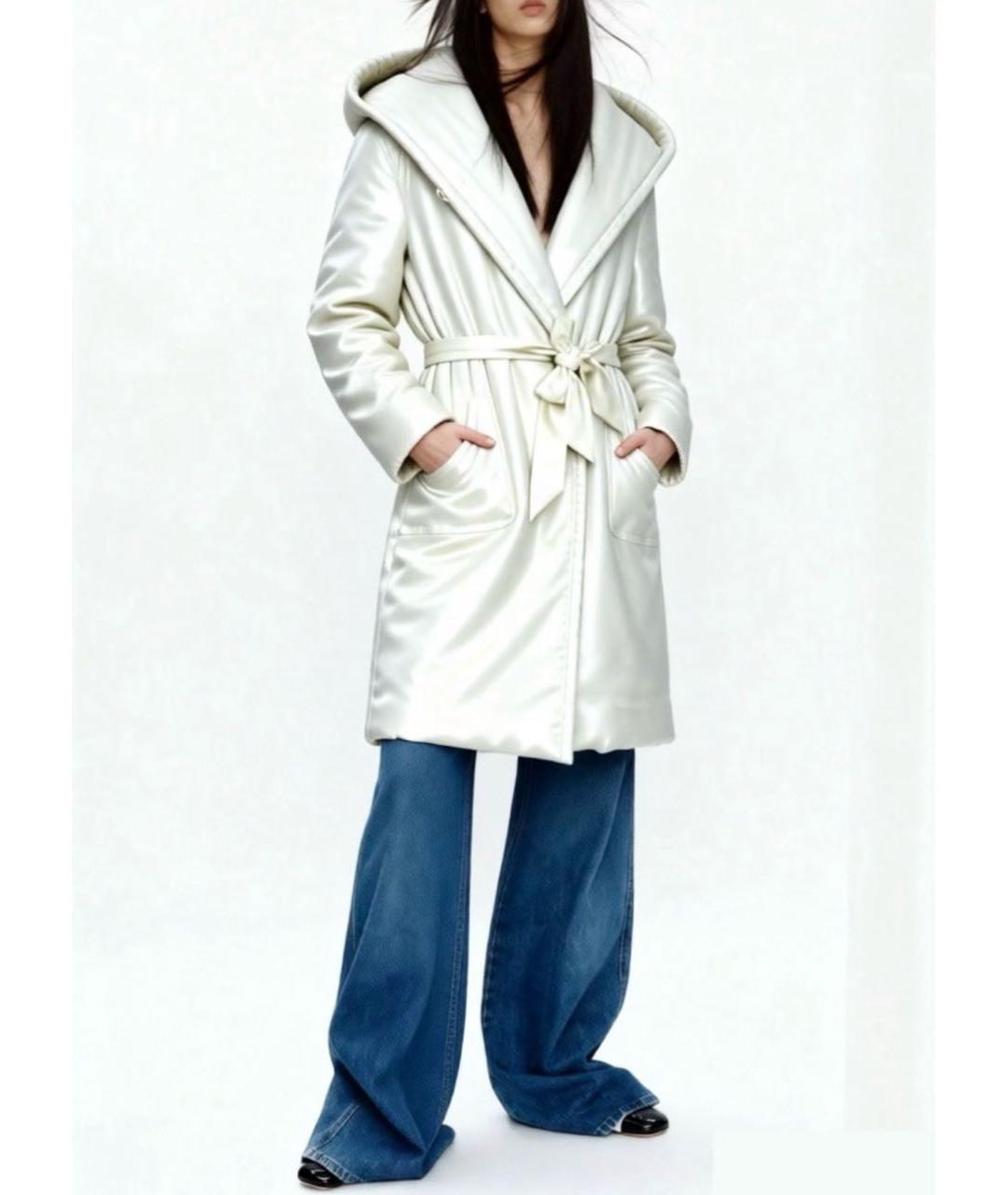 MAX MARA Белый пуховик, фото 5