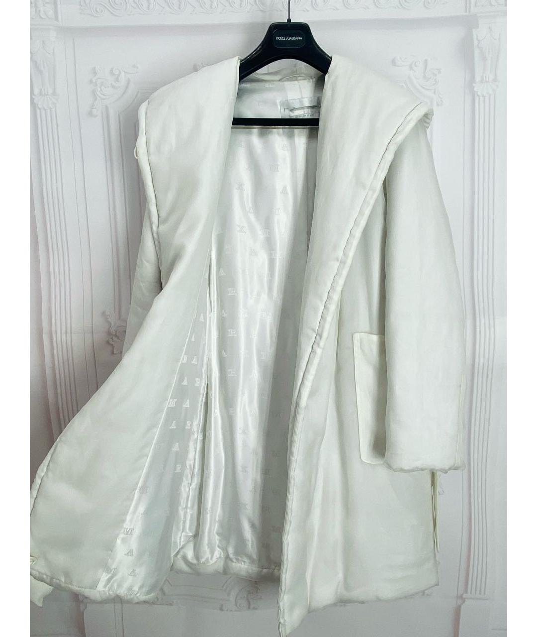 MAX MARA Белый пуховик, фото 3
