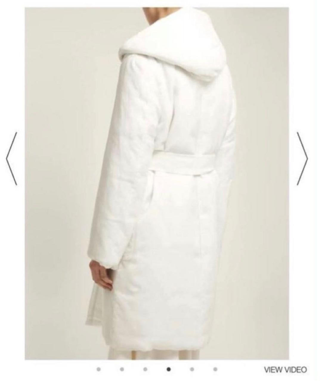MAX MARA Белый пуховик, фото 2