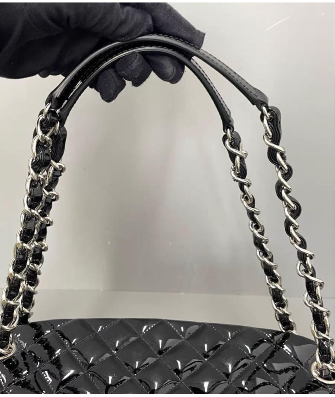 CHANEL Черная сумка через плечо, фото 7