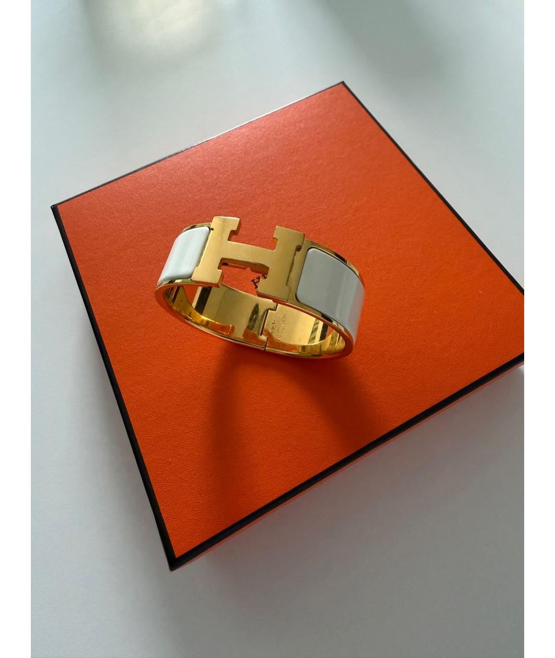 HERMES Золотой браслет, фото 2