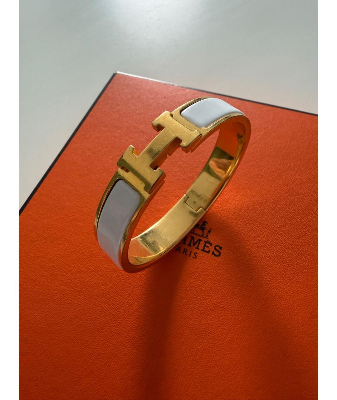 HERMES Золотой браслет, фото 2