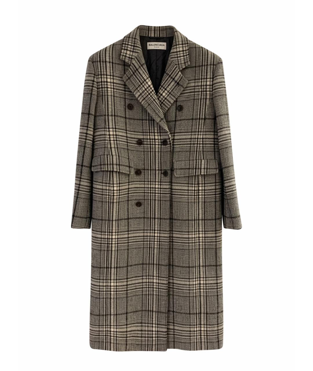 BALENCIAGA Шерстяное пальто, фото 1