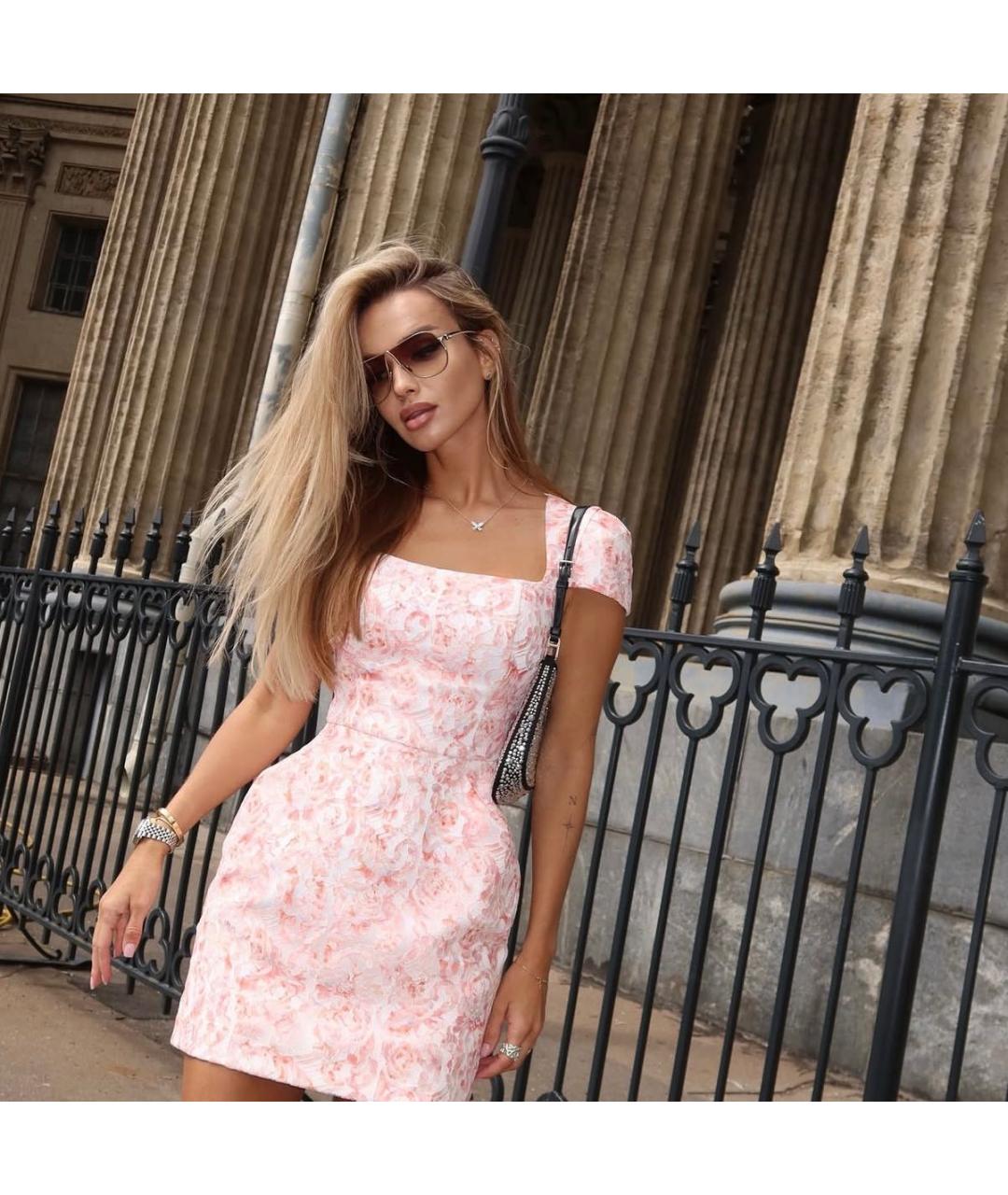 MIU MIU Золотые металлические солнцезащитные очки, фото 5