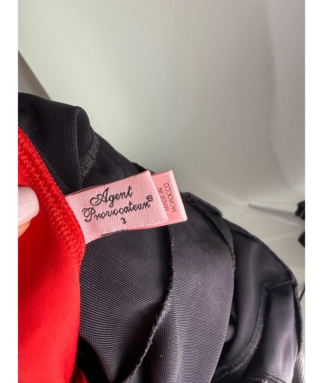 AGENT PROVOCATEUR Серое полиамидовое коктейльное платье, фото 8
