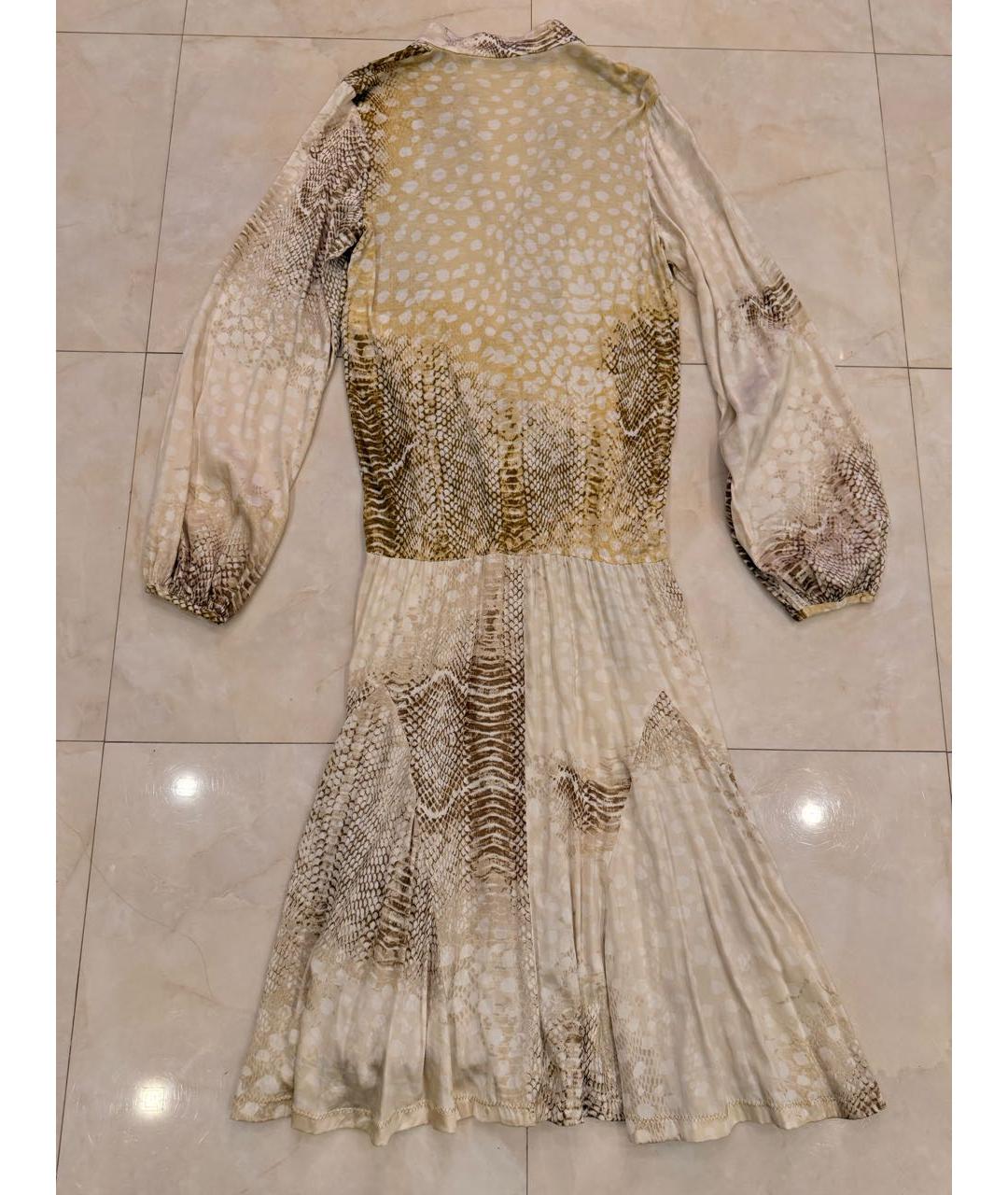 ROBERTO CAVALLI Шелковое коктейльное платье, фото 2