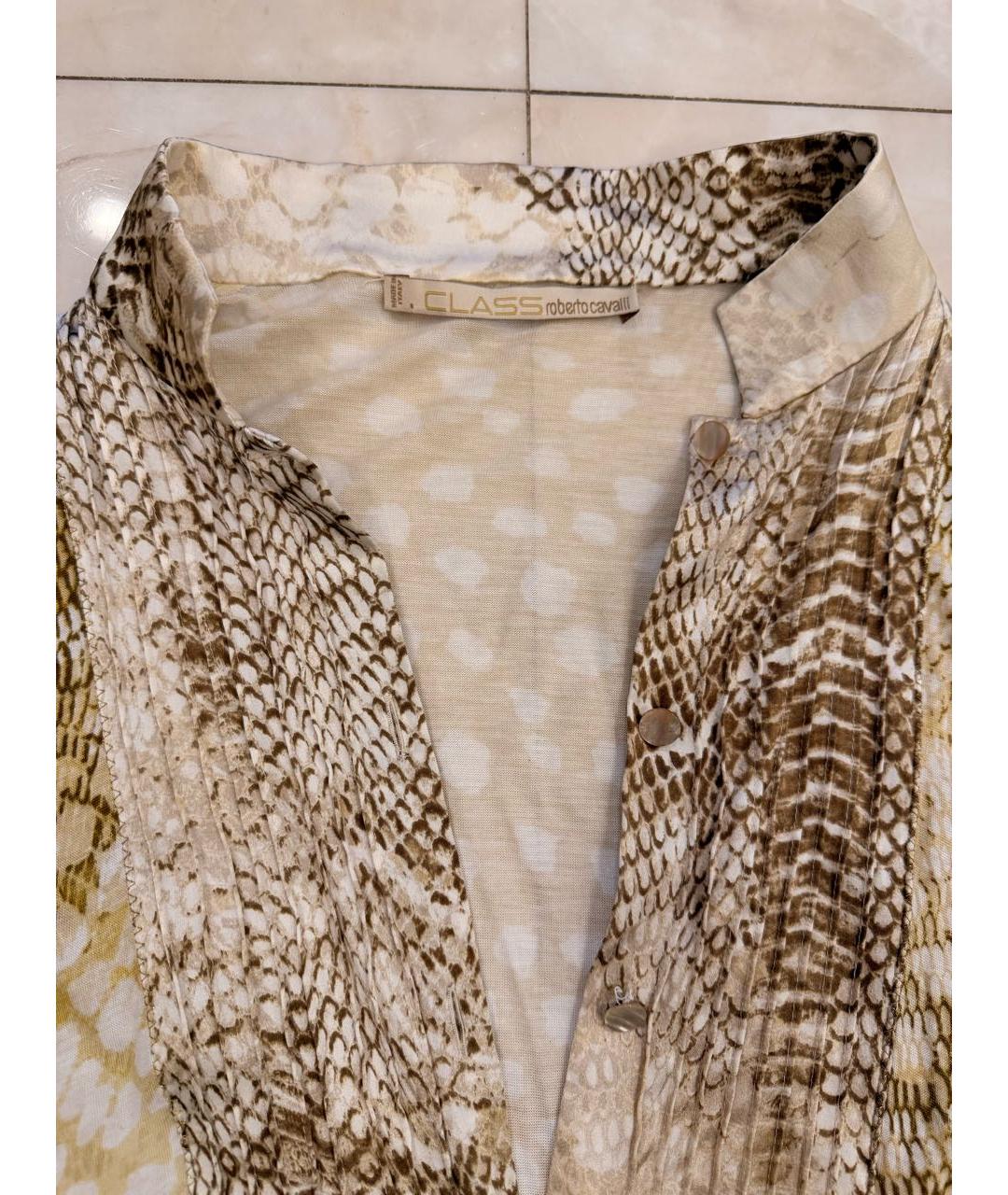 ROBERTO CAVALLI Шелковое коктейльное платье, фото 3