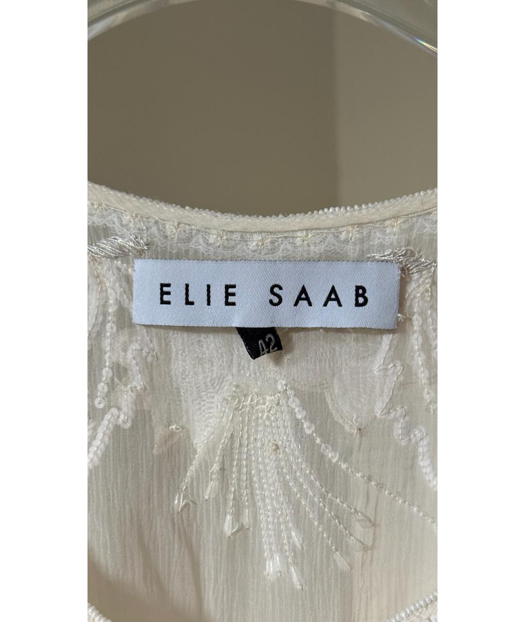 ELIE SAAB Белая блузы, фото 8