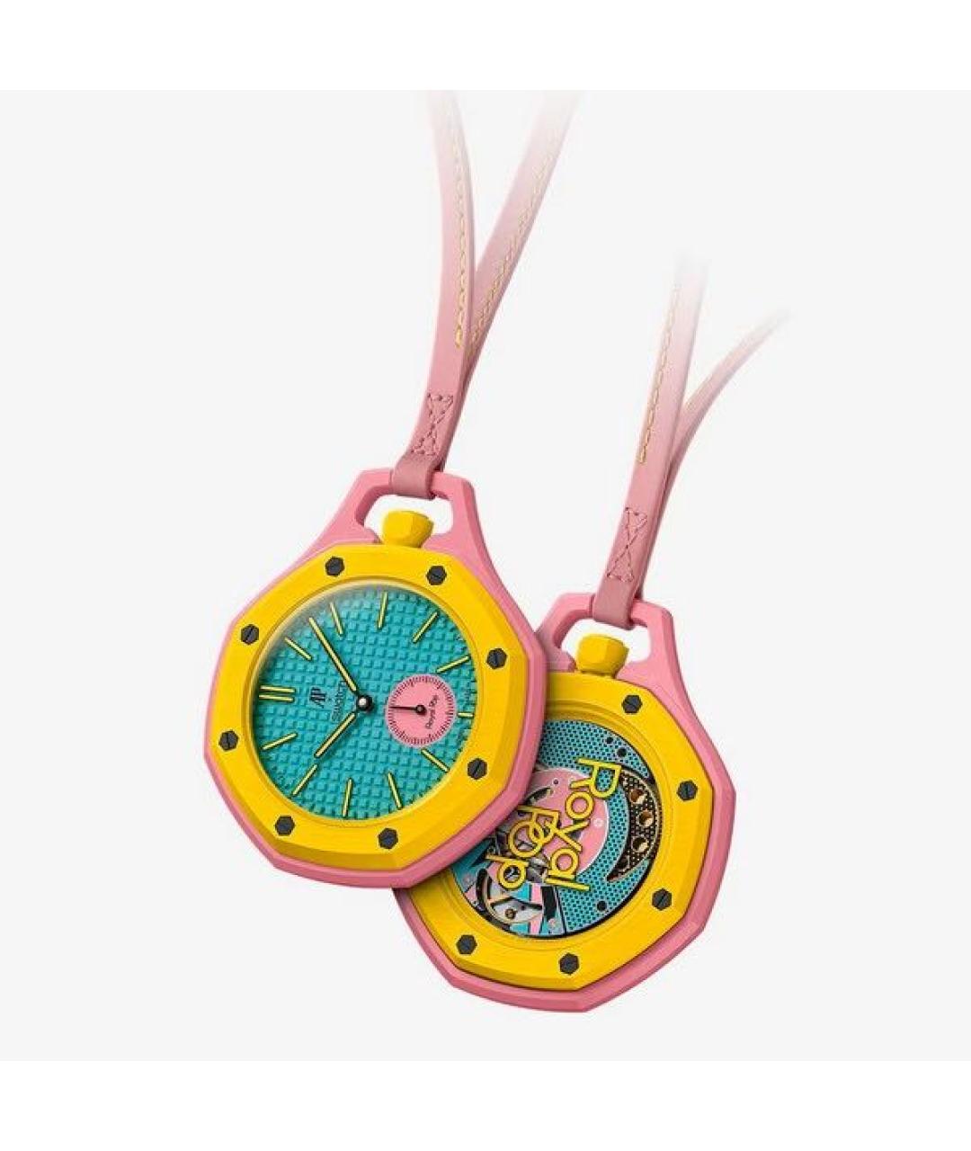Swatch Розовые керамические часы, фото 3