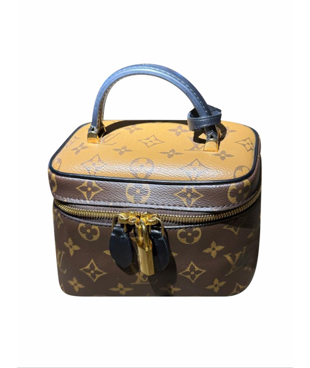 LOUIS VUITTON Коричневая сумка через плечо из канвы, фото 1