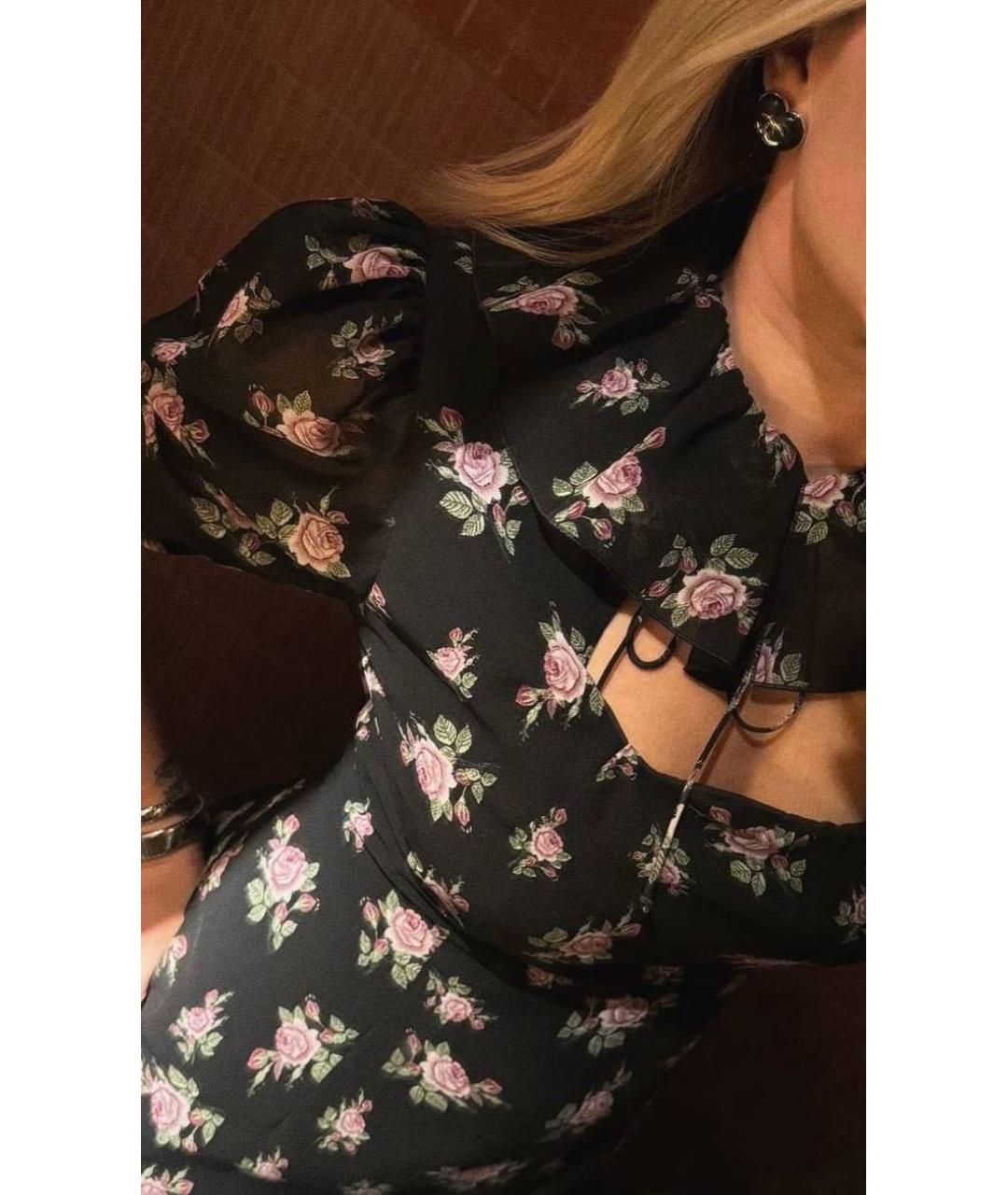 CHANEL Черные серьги, фото 4