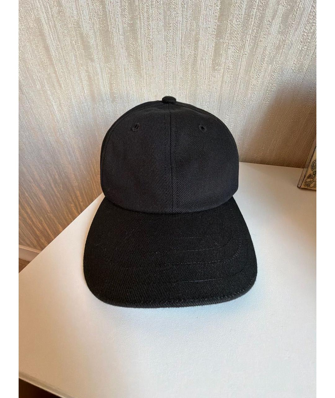 JACQUEMUS Черная хлопковая кепка, фото 7