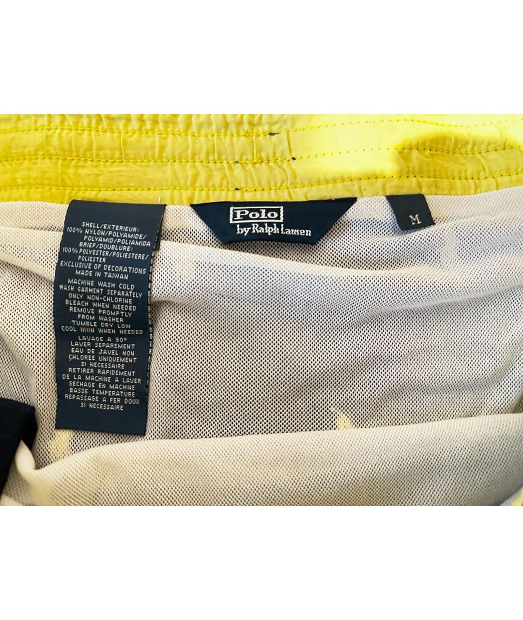 POLO RALPH LAUREN Темно-синие нейлоновые шорты, фото 3