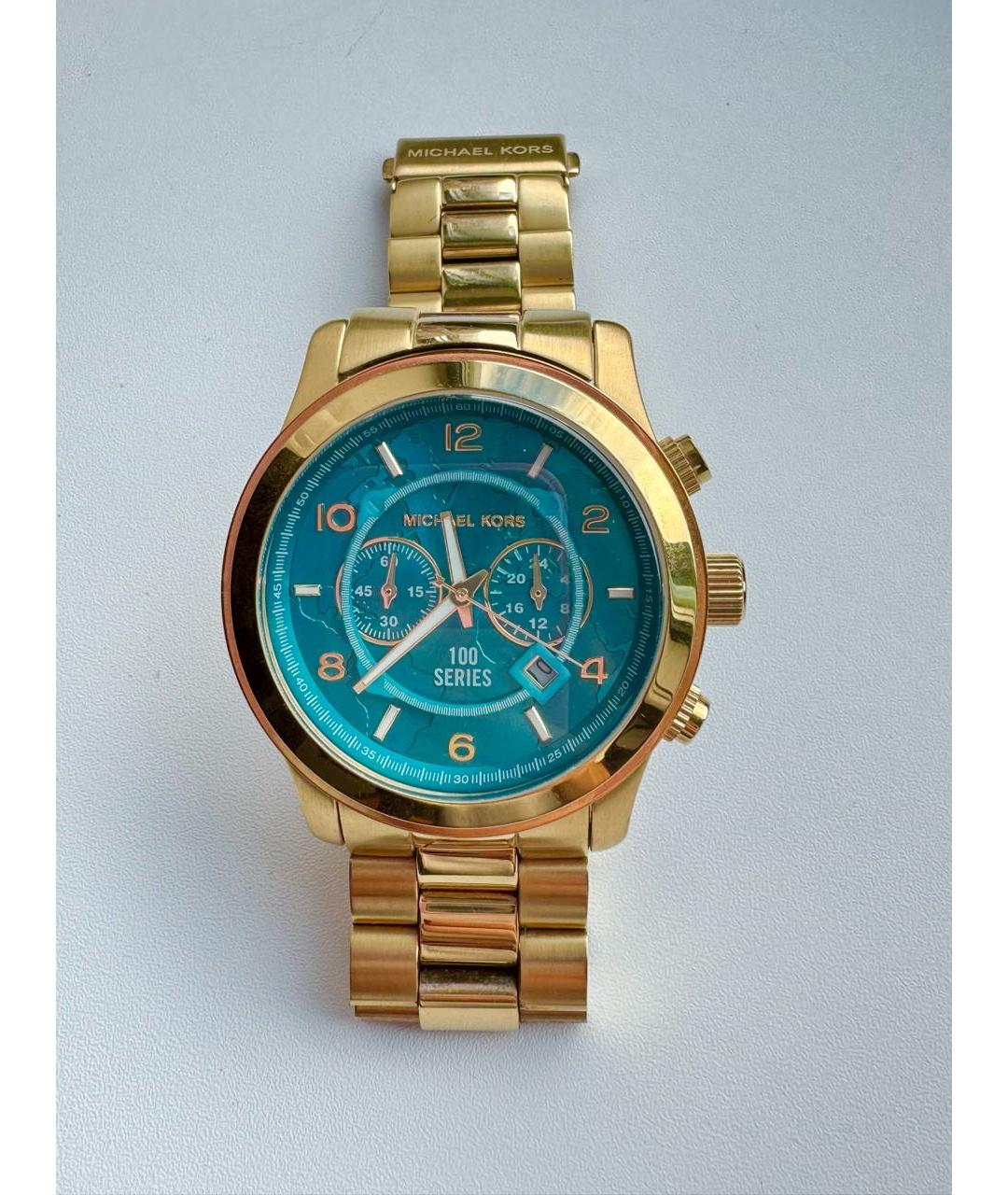 MICHAEL KORS Золотые часы, фото 6