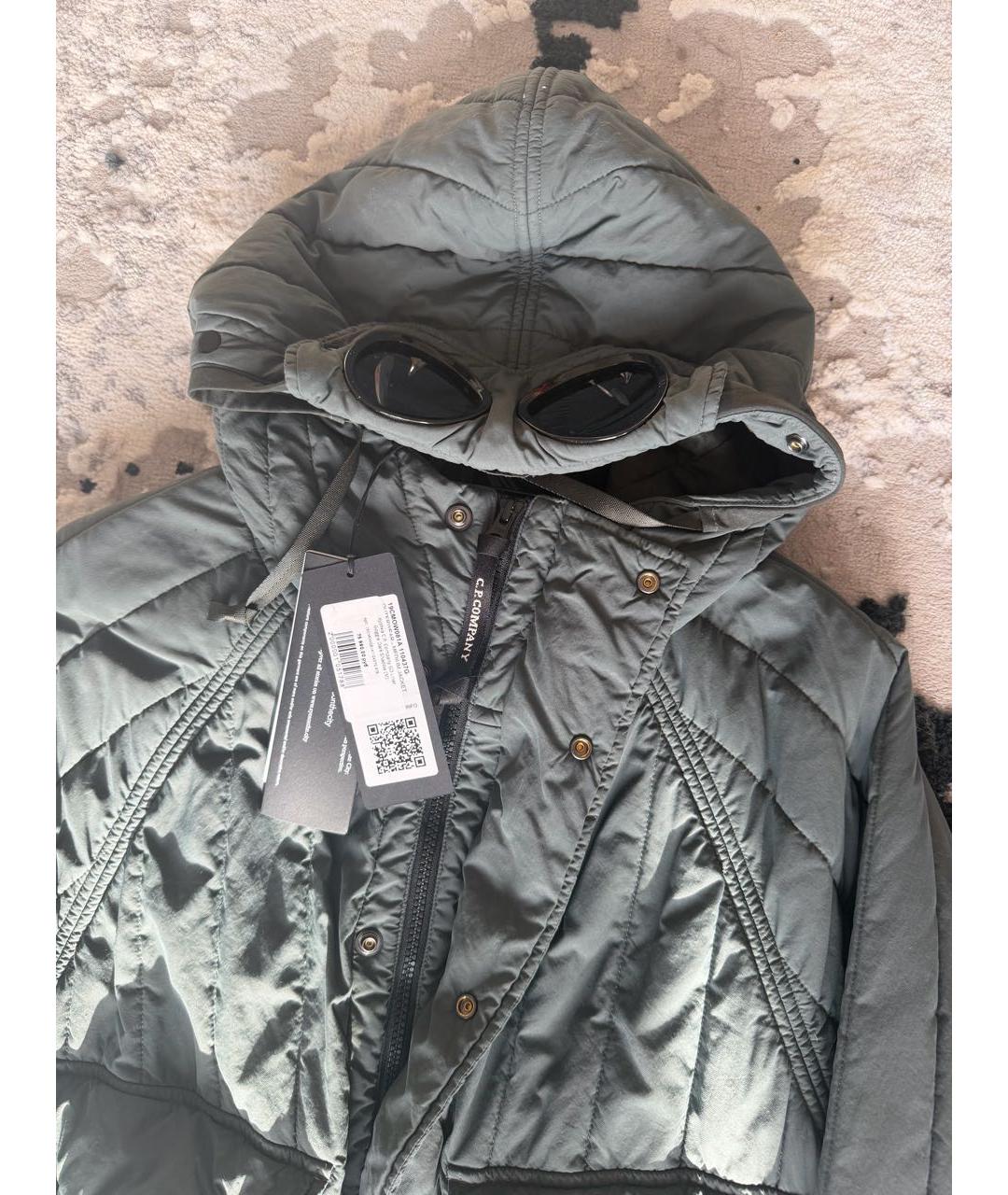 CP COMPANY Зеленая нейлоновая куртка, фото 3