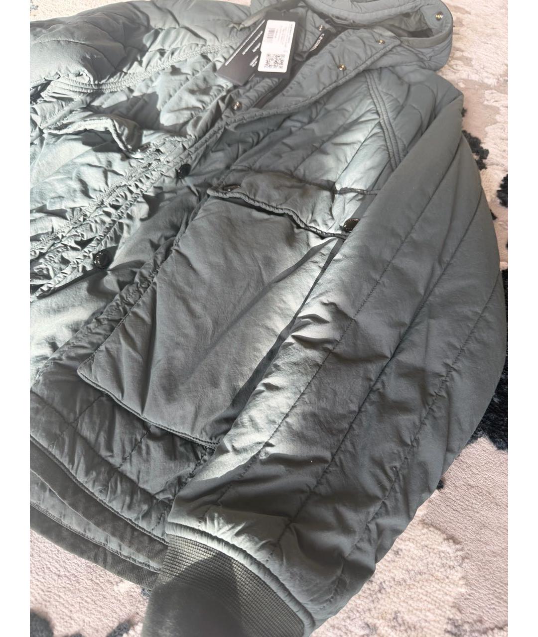 CP COMPANY Зеленая нейлоновая куртка, фото 4