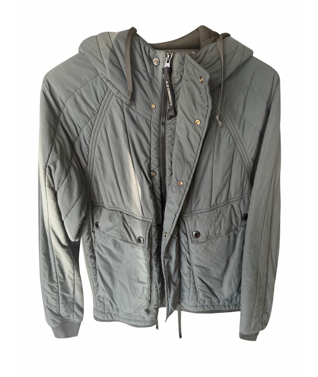 CP COMPANY Зеленая нейлоновая куртка, фото 1