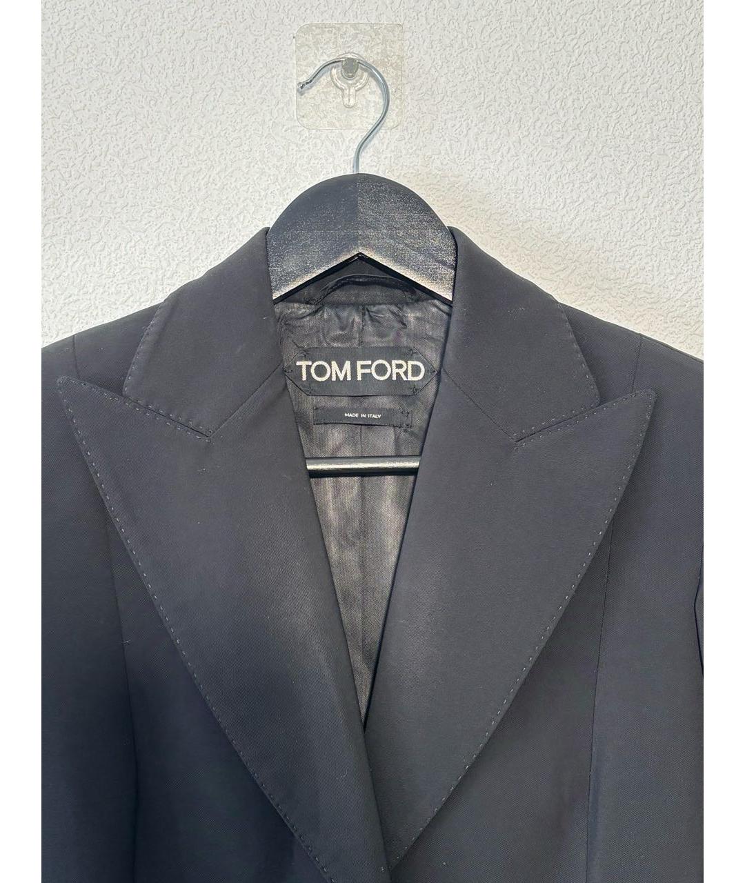 TOM FORD Черный вискозный жакет/пиджак, фото 2