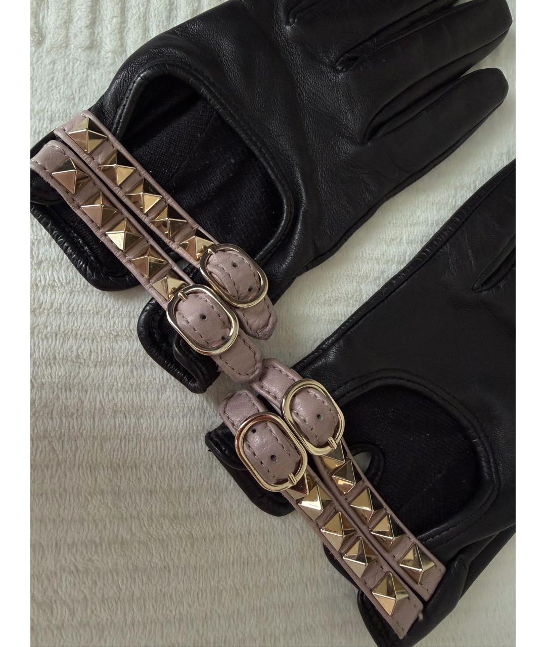 VALENTINO Кожаные перчатки, фото 3