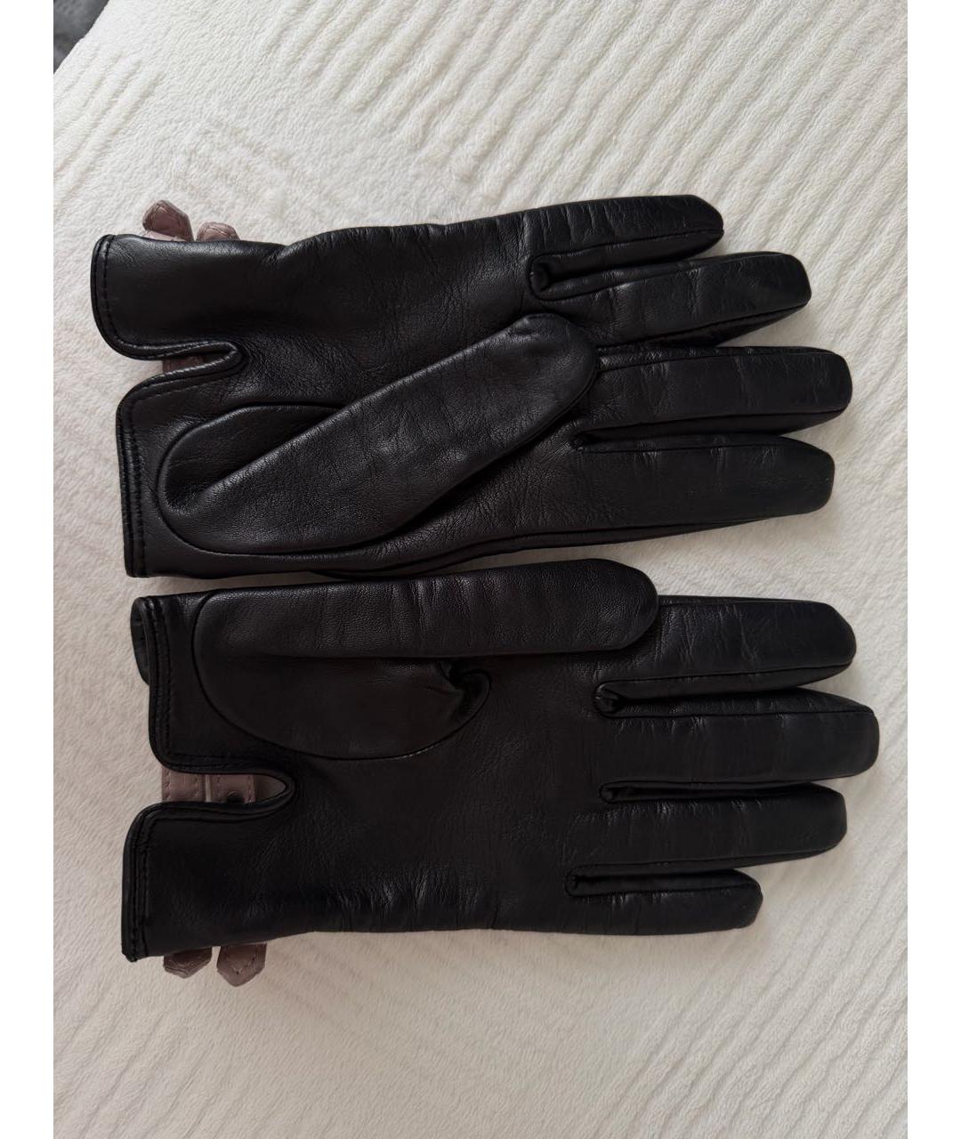 VALENTINO Кожаные перчатки, фото 2