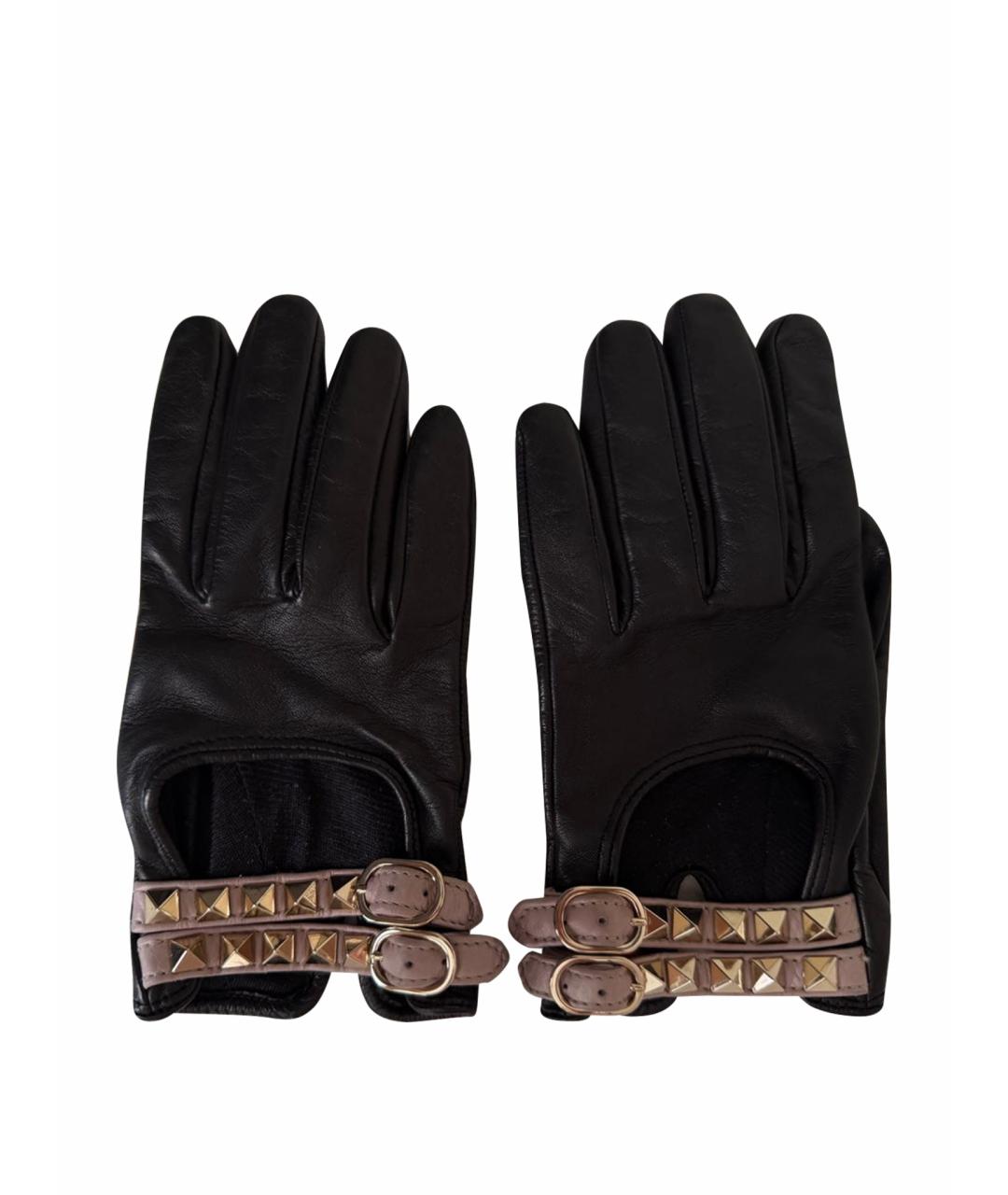 VALENTINO Кожаные перчатки, фото 1