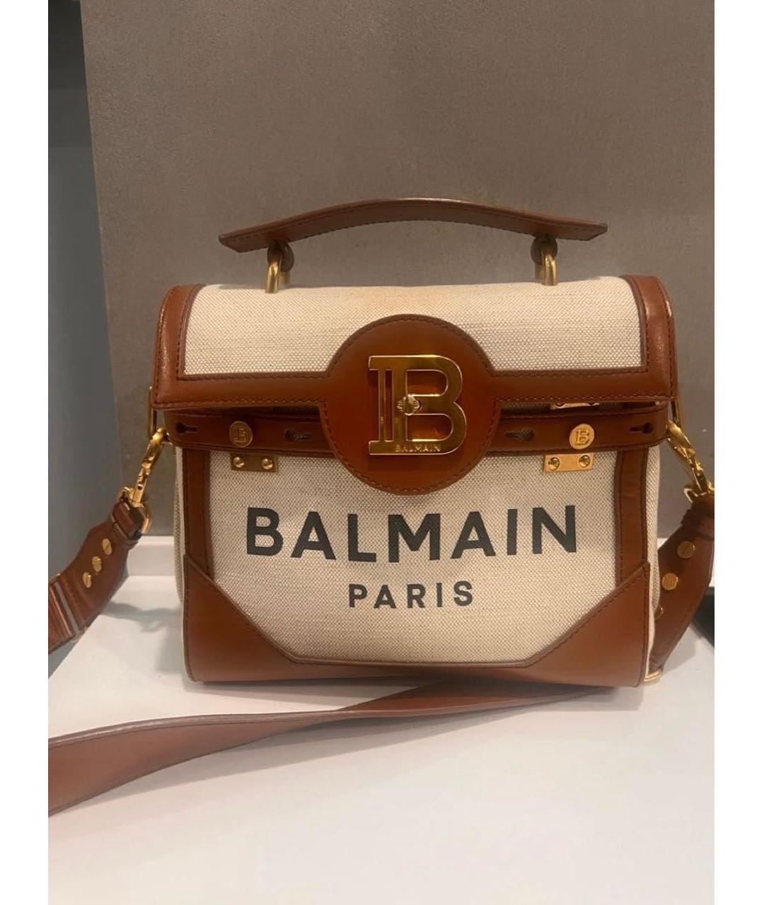 BALMAIN Мульти кожаная сумка тоут, фото 5