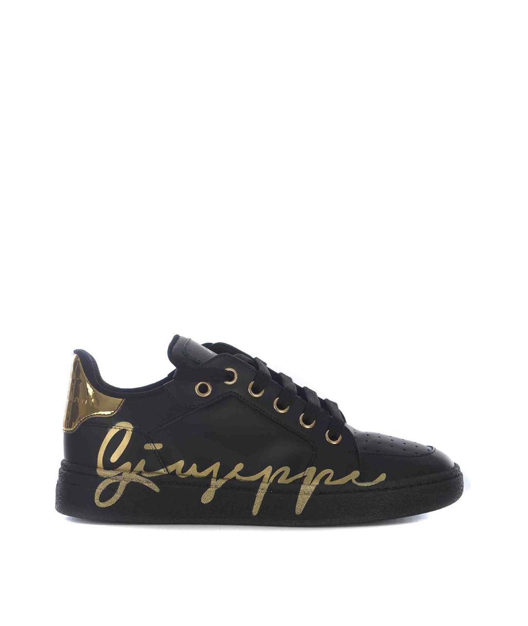 GIUSEPPE ZANOTTI DESIGN Черные низкие кроссовки / кеды, фото 1