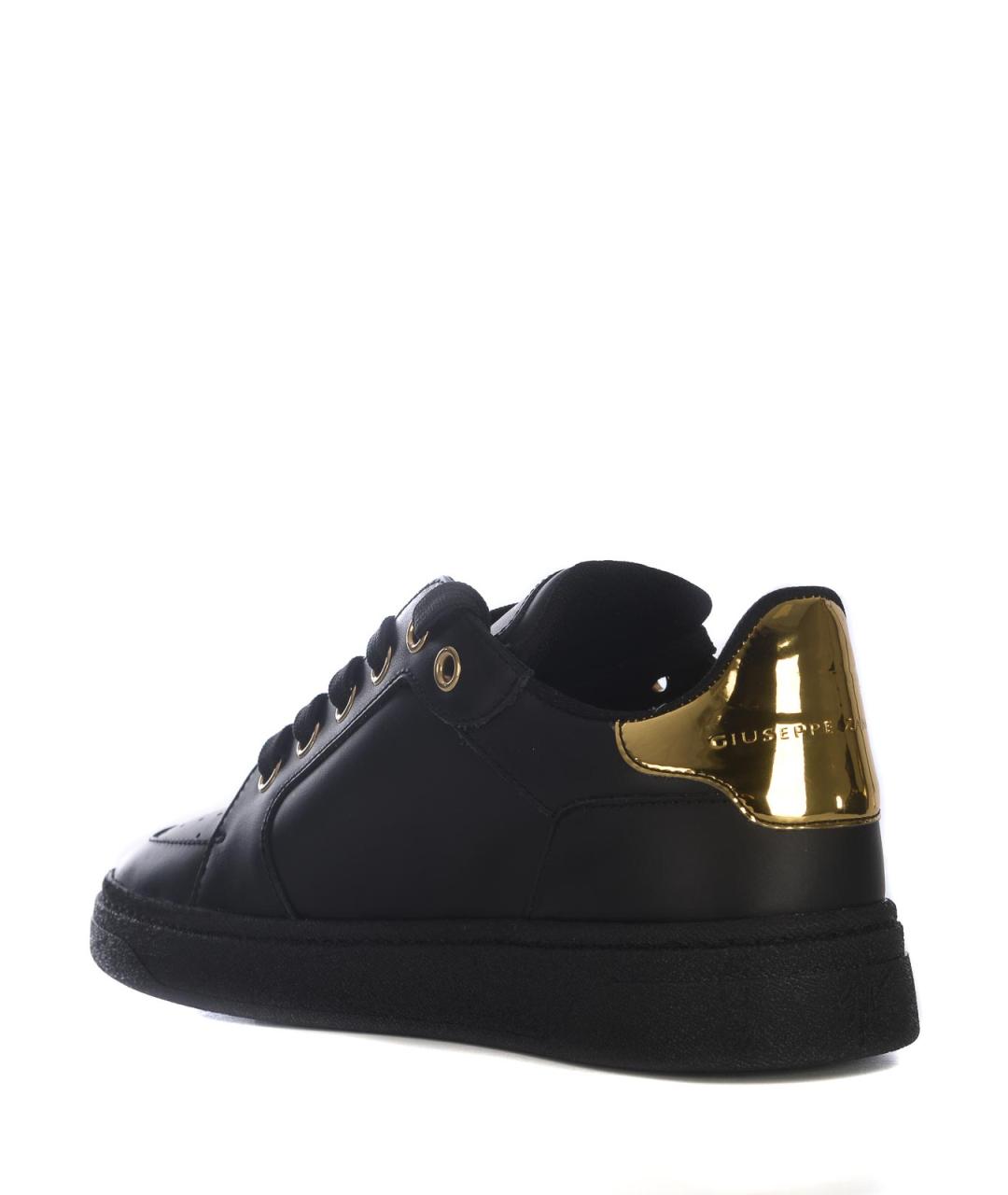 GIUSEPPE ZANOTTI DESIGN Черные низкие кроссовки / кеды, фото 4