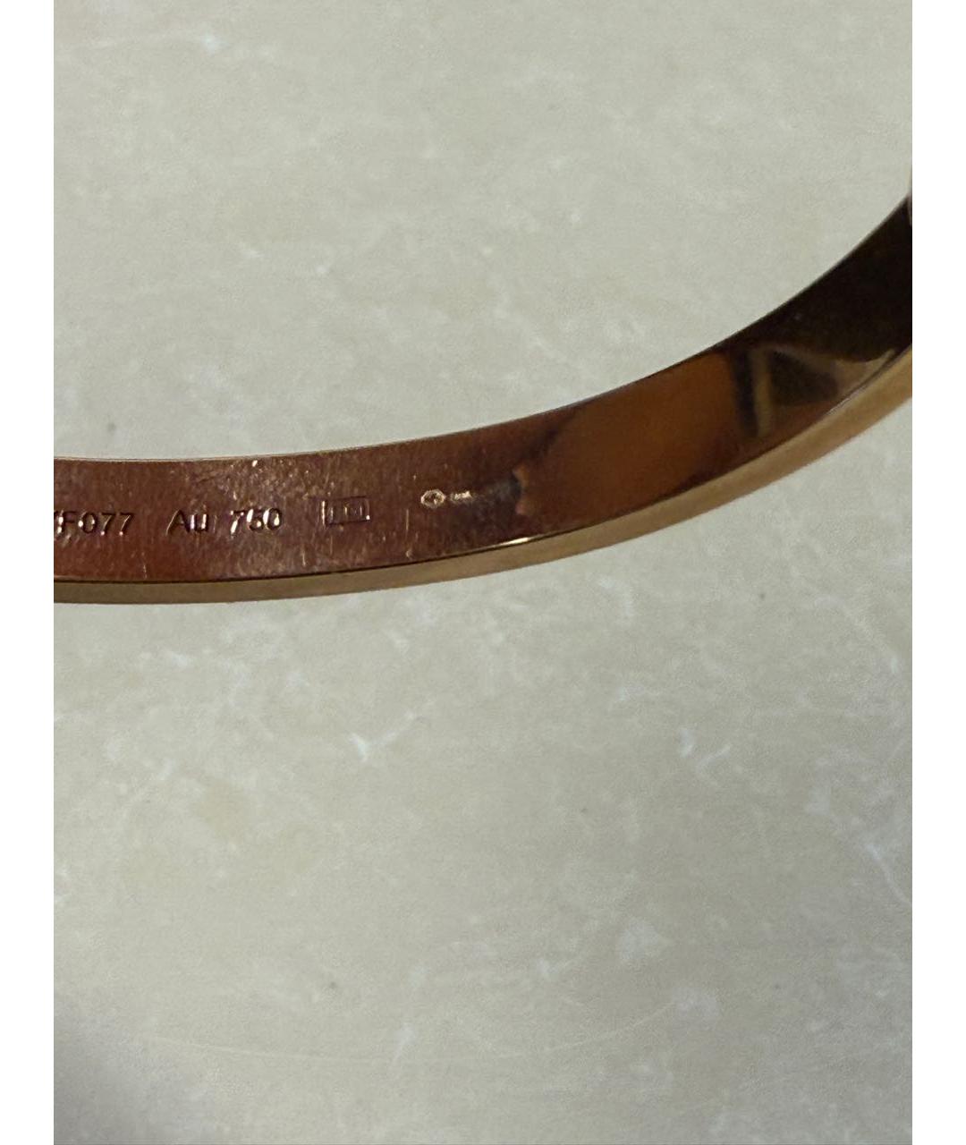 CARTIER Золотой браслет из желтого золота, фото 7