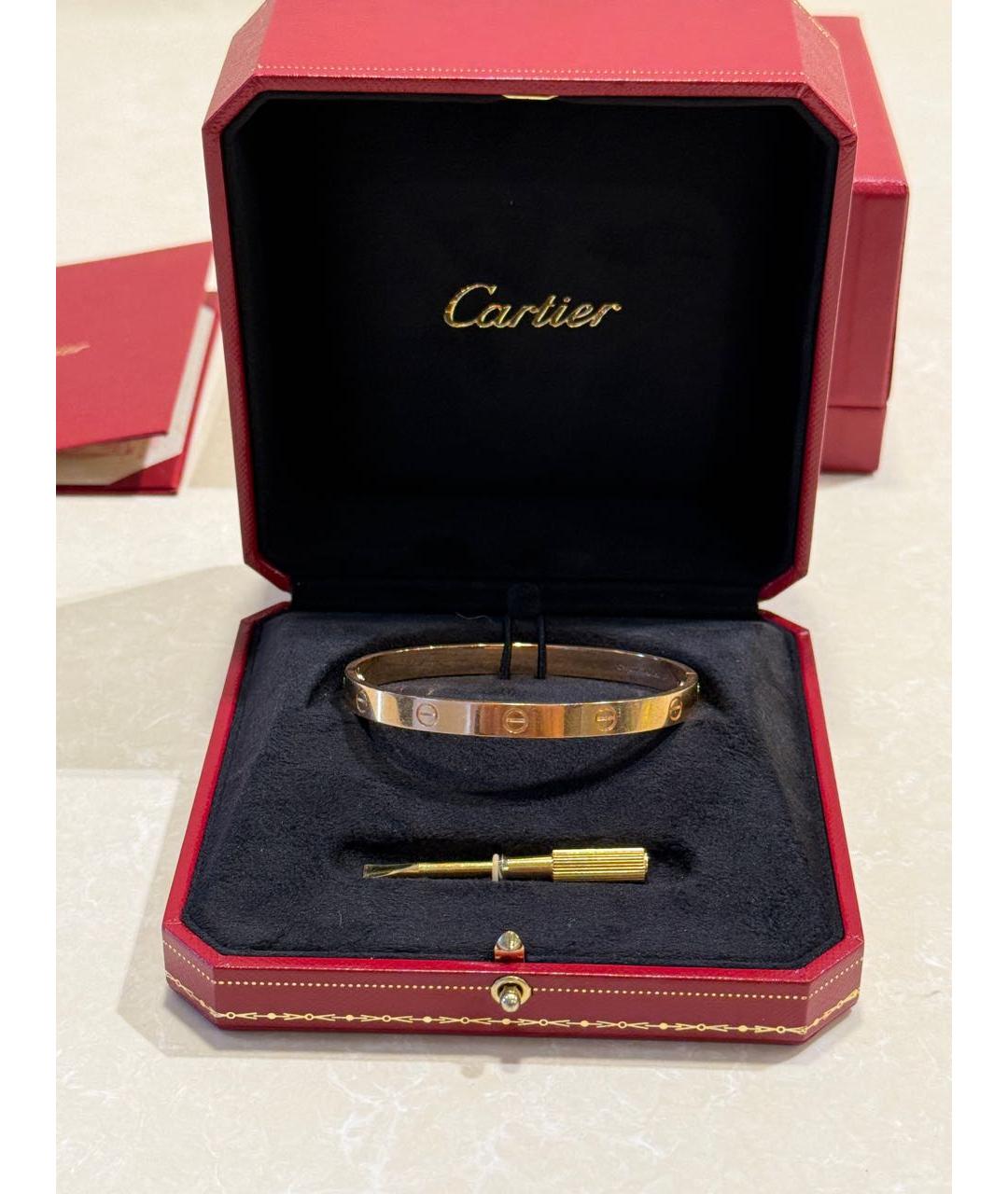 CARTIER Золотой браслет из желтого золота, фото 3