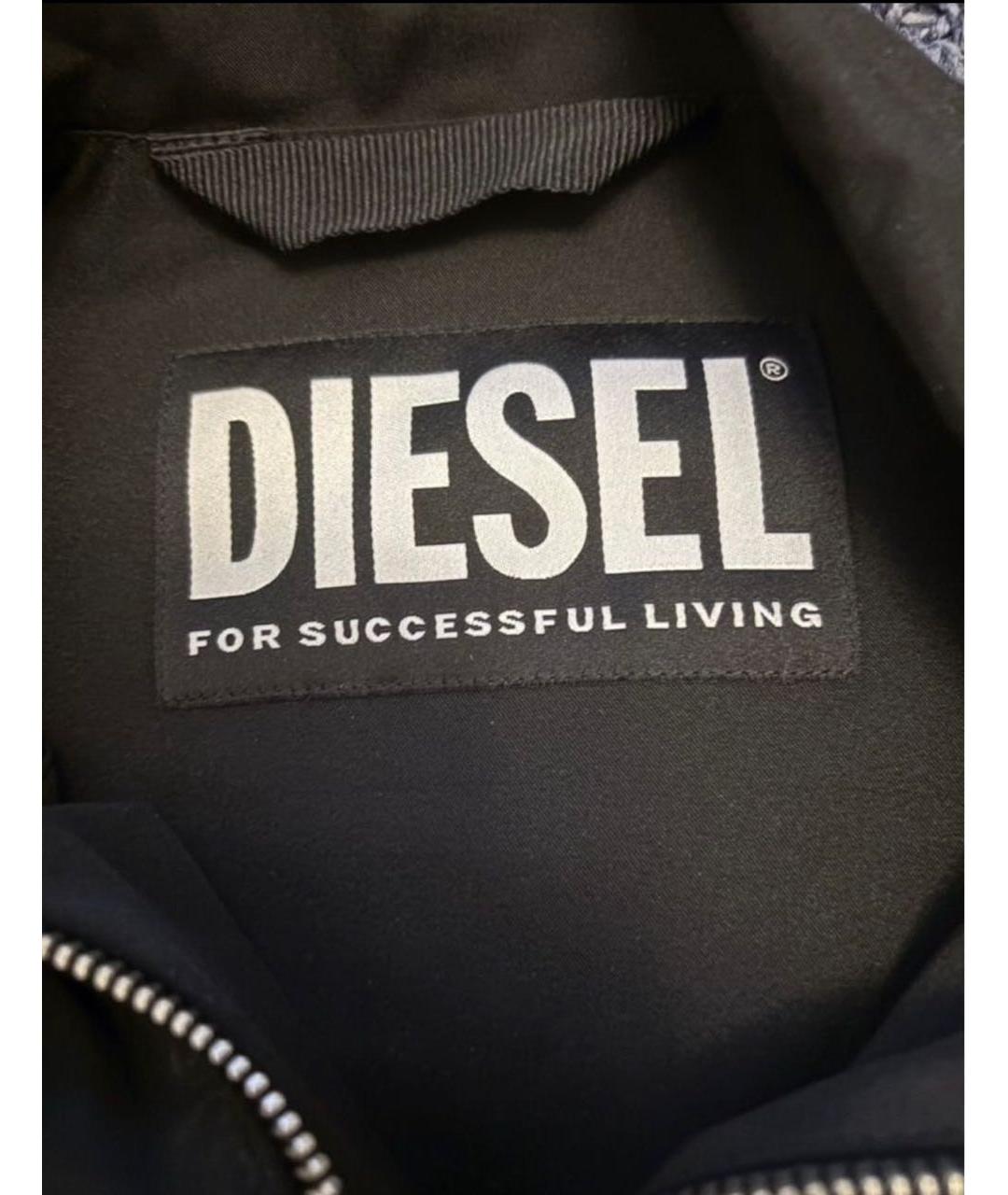 DIESEL Черная куртка, фото 5