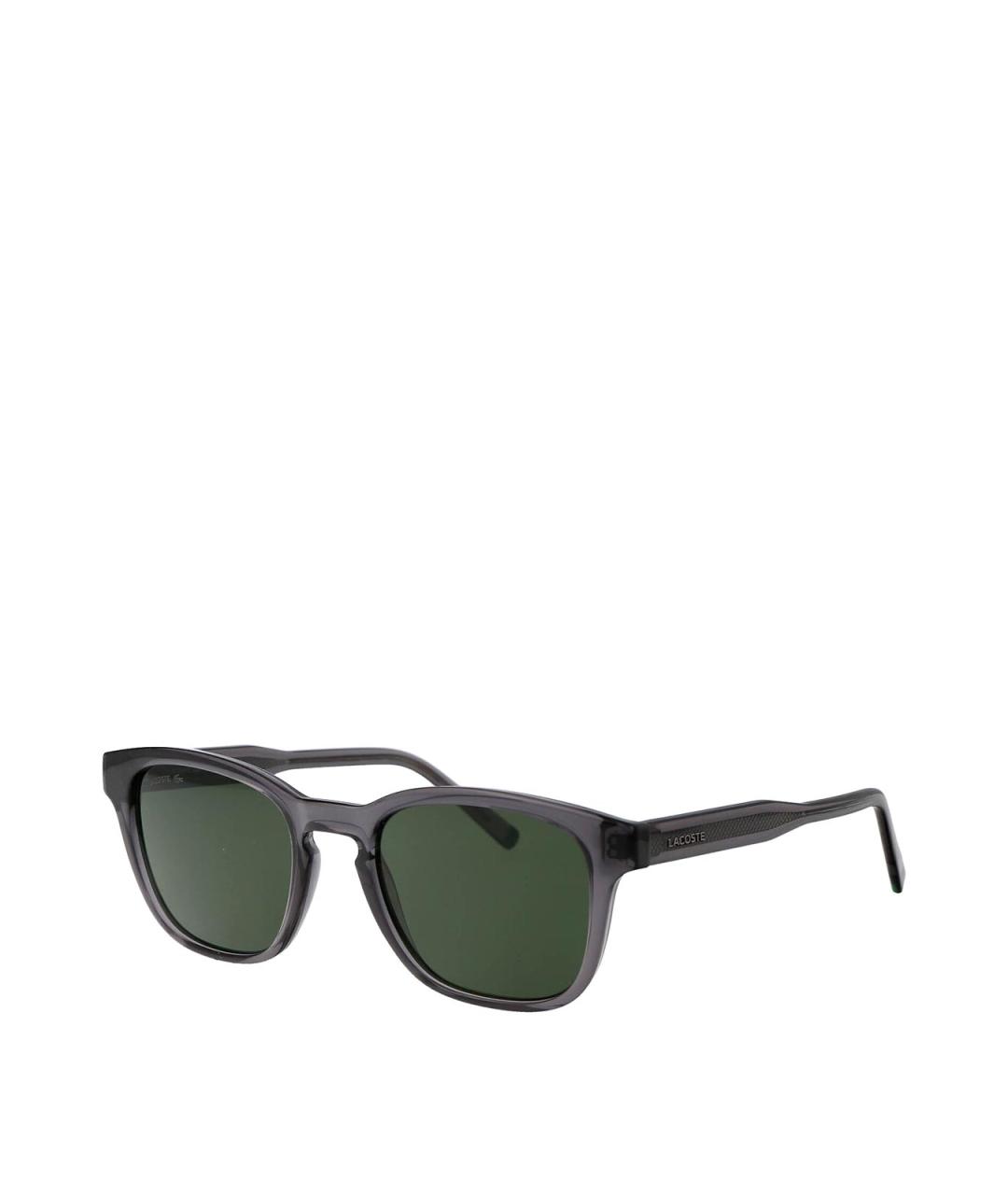 LACOSTE Серые пластиковые солнцезащитные очки, фото 2