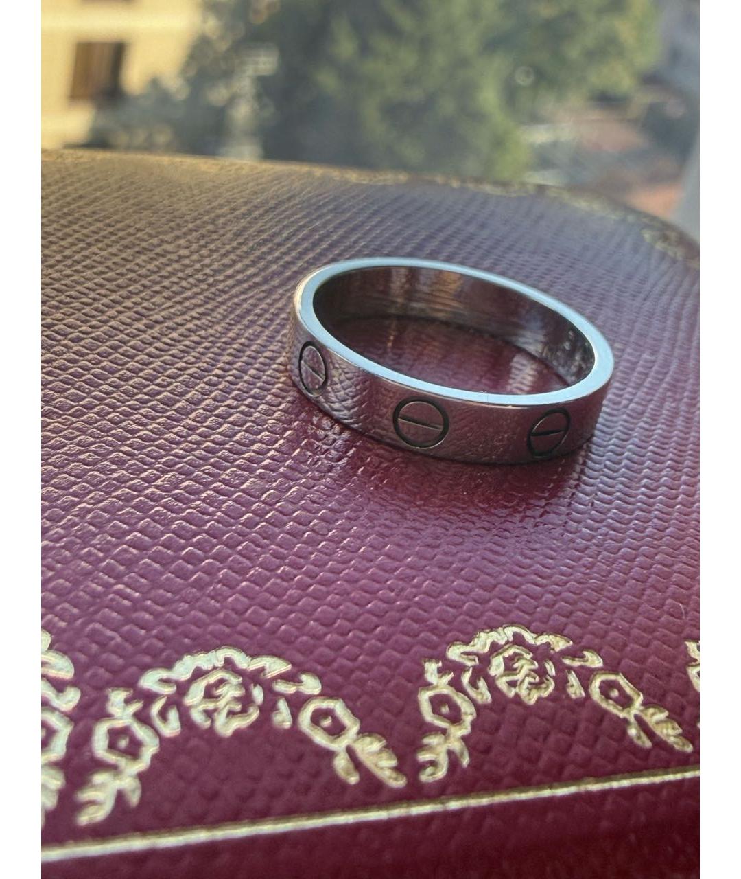 CARTIER Белое кольцо из белого золота, фото 3