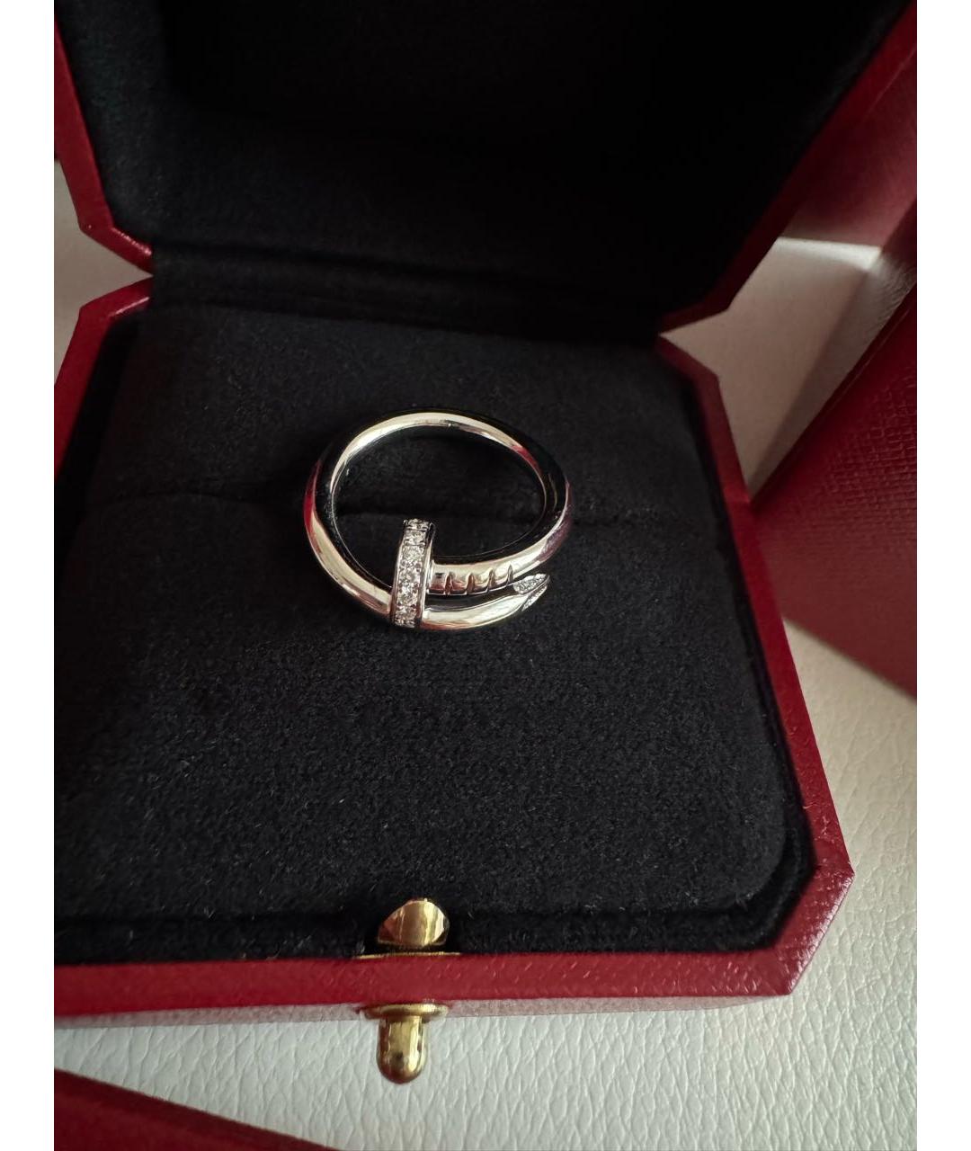 CARTIER Серебряное кольцо из белого золота, фото 6