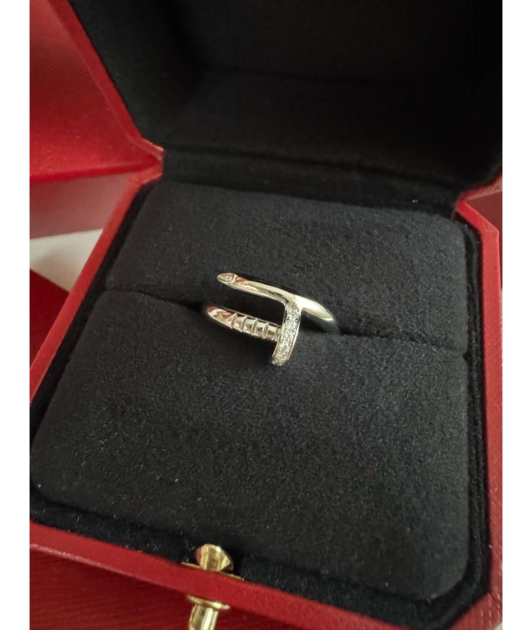 CARTIER Серебряное кольцо из белого золота, фото 5