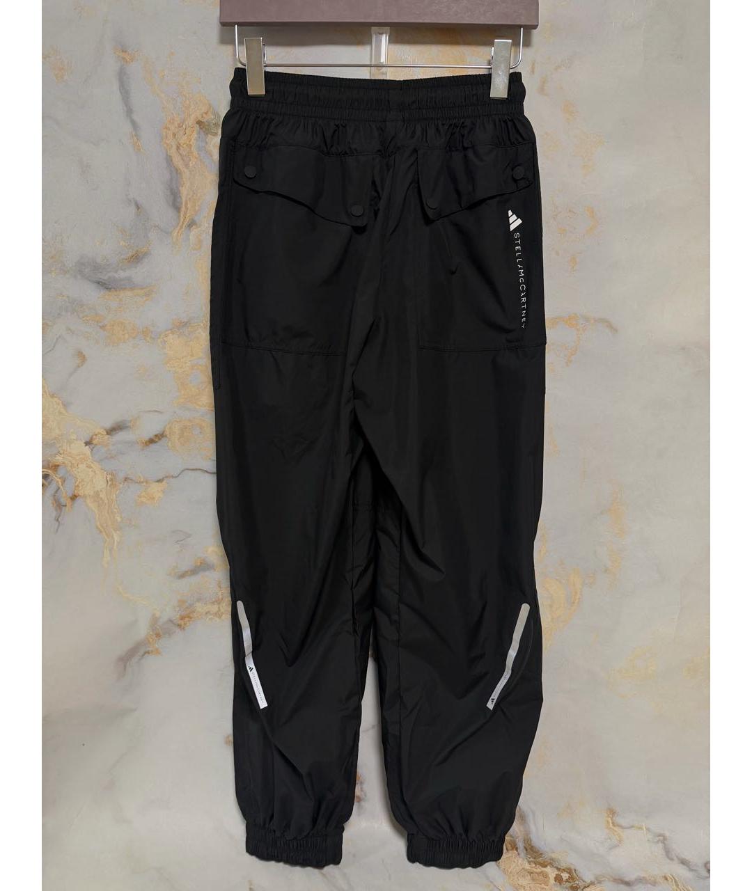 ADIDAS BY STELLA MCCARTNEY Черные брюки широкие, фото 3