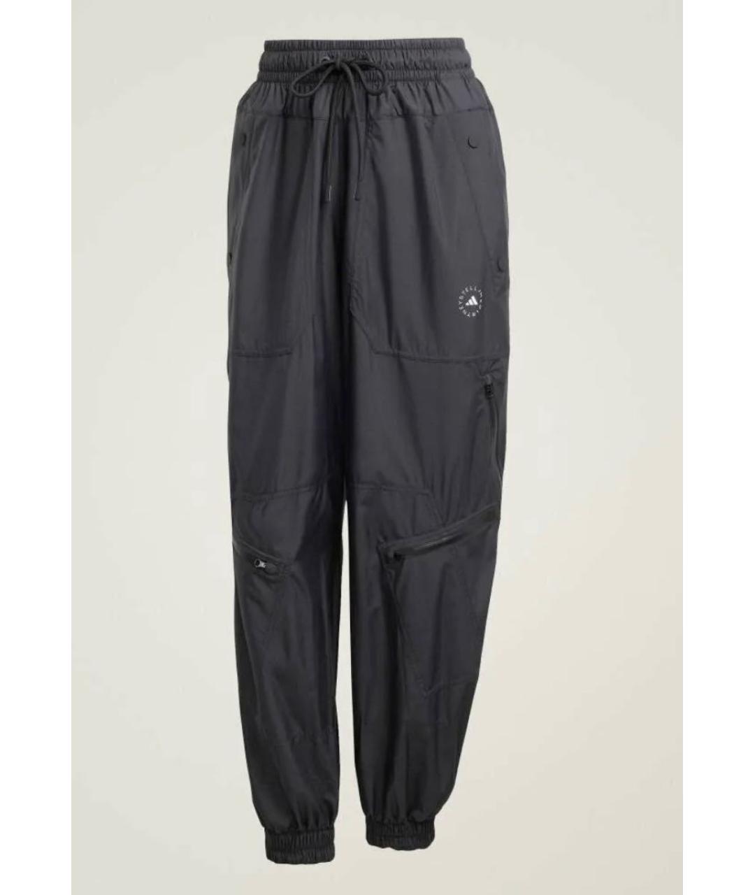 ADIDAS BY STELLA MCCARTNEY Черные брюки широкие, фото 9
