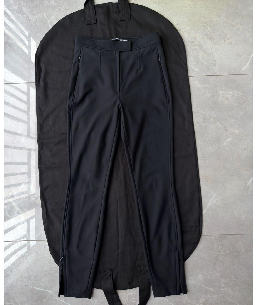 ALEXANDER WANG Черные брюки узкие, фото 9