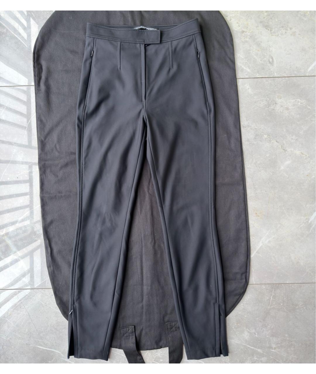 ALEXANDER WANG Черные брюки узкие, фото 2