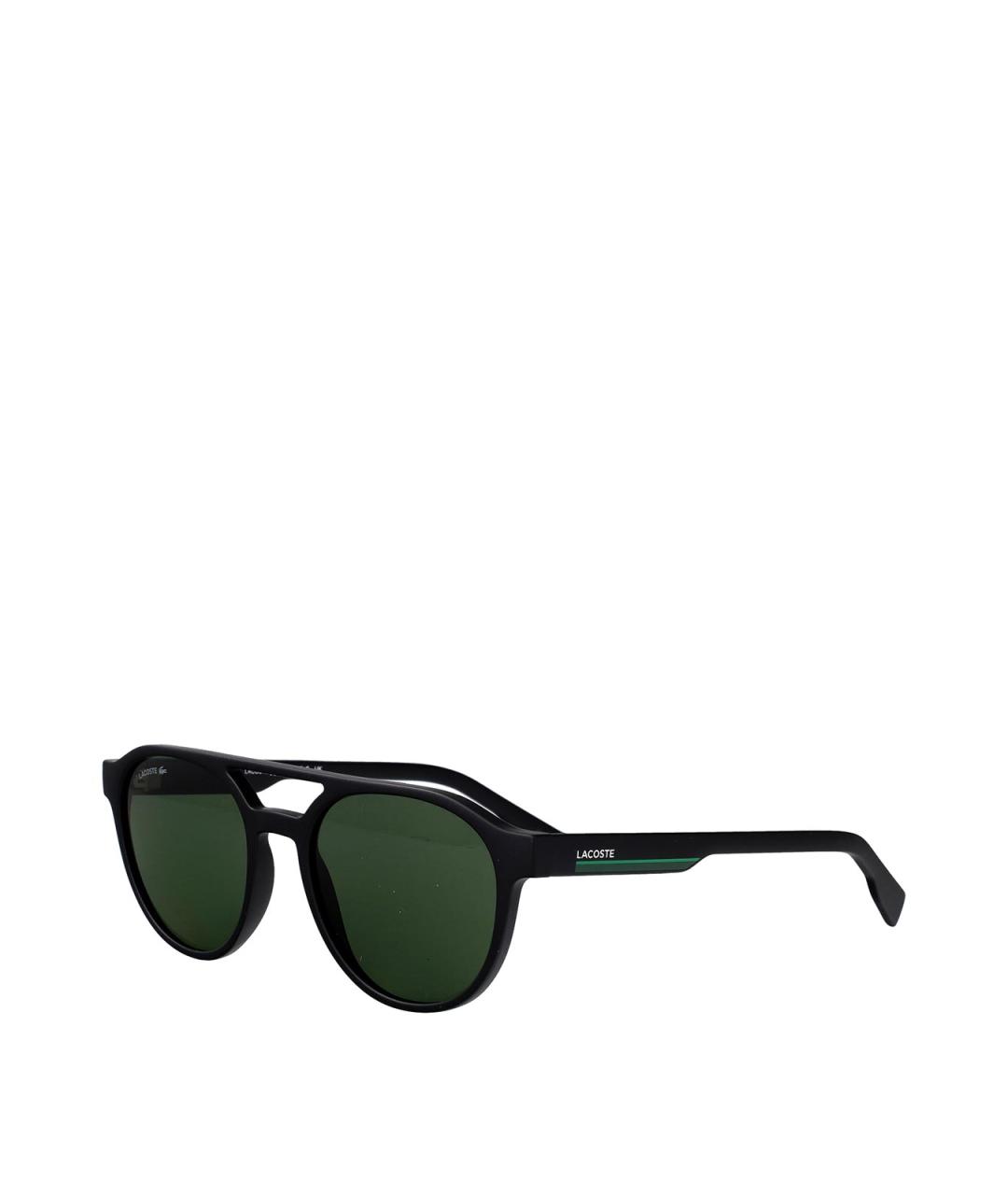 LACOSTE Черные пластиковые солнцезащитные очки, фото 2