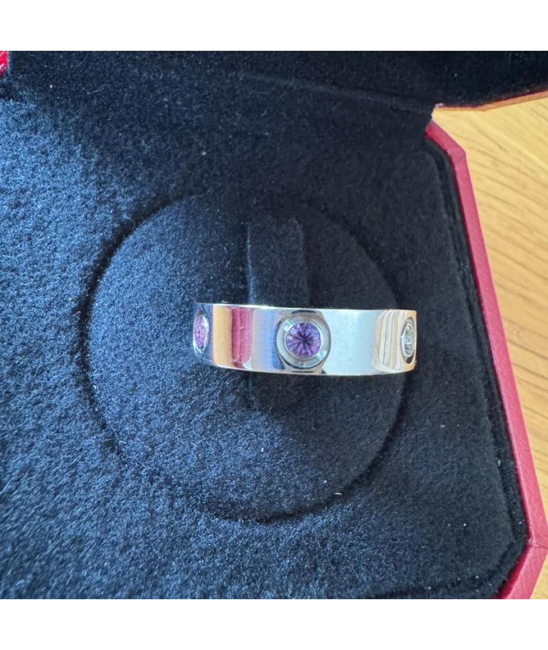 CARTIER Серебряное кольцо из белого золота, фото 8