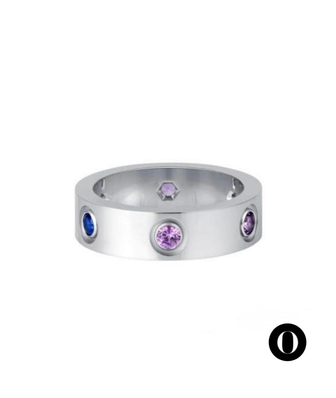 CARTIER Серебряное кольцо из белого золота, фото 9