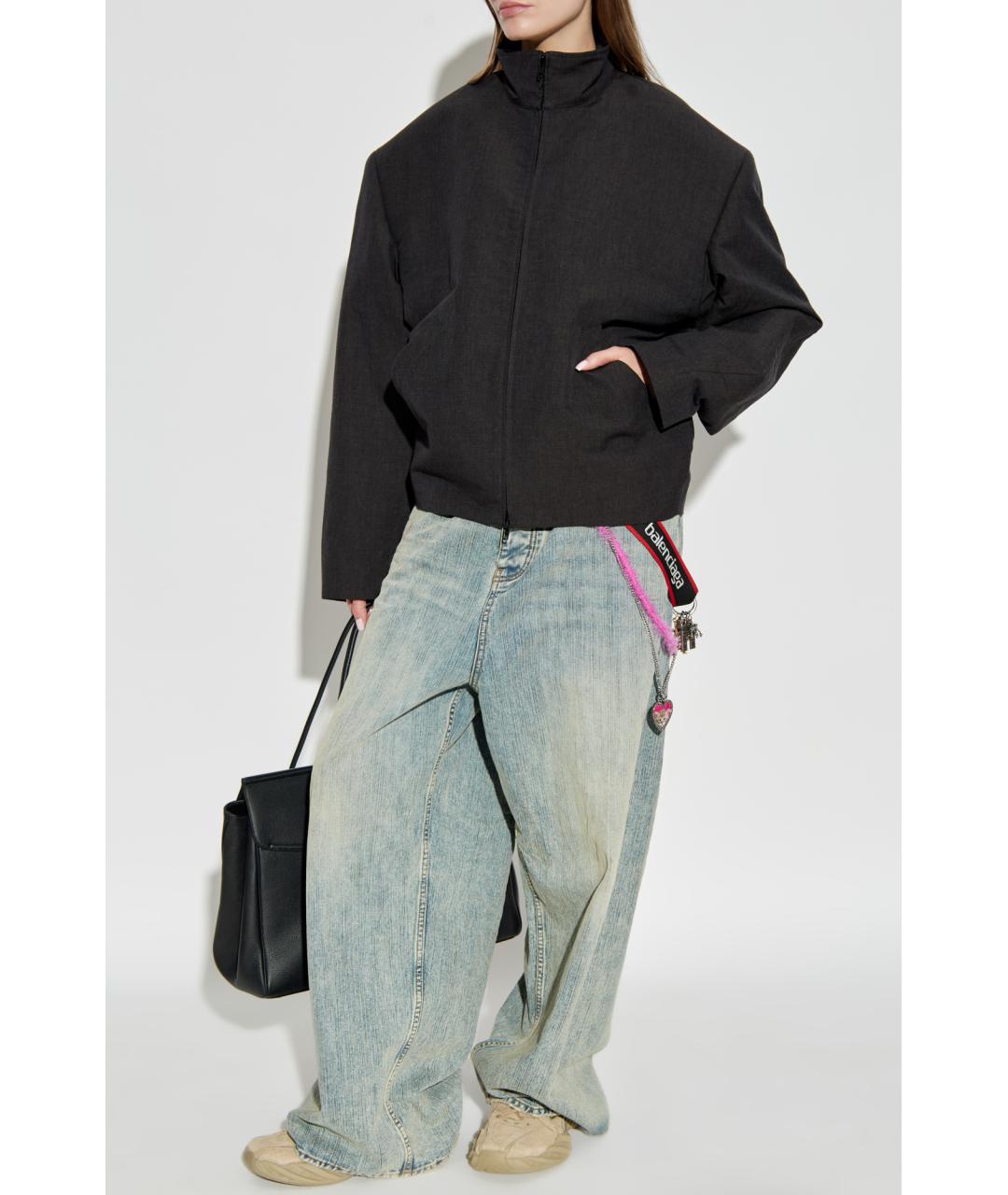BALENCIAGA Серая куртка, фото 2