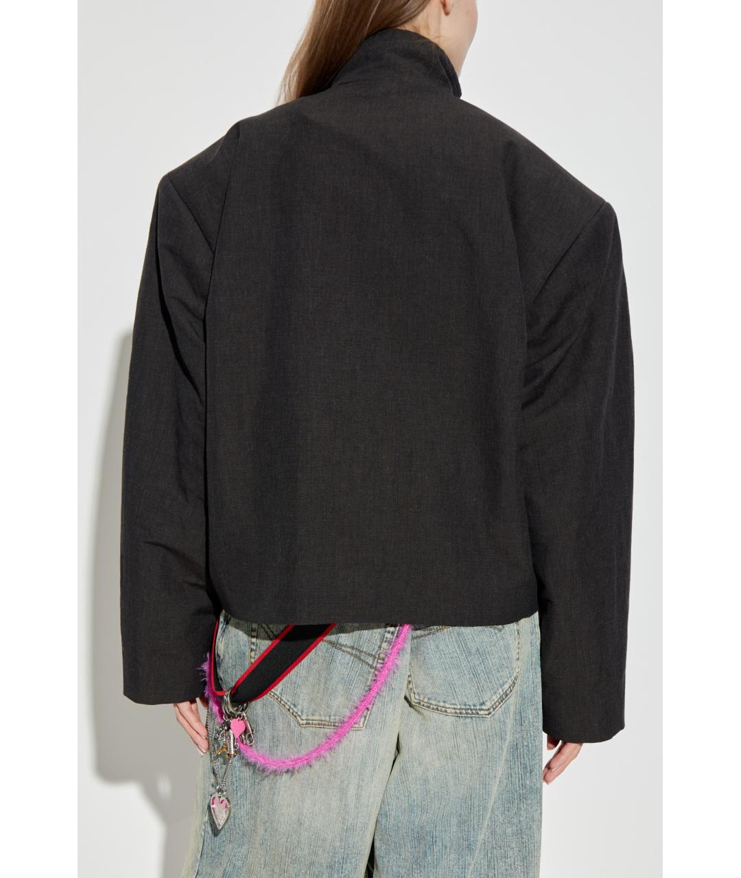 BALENCIAGA Серая куртка, фото 4